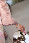 QALAMKAR CHIKANKARI UN-STITCHED 3PC| CM-06 NOURA