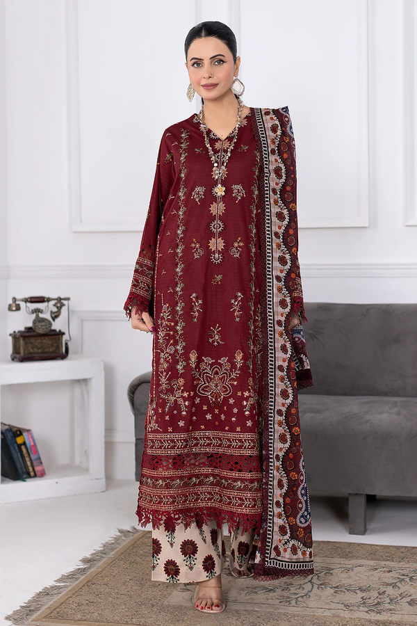 MASWA BY JOHRA UN-STITCHED 3PC | JS-417-MSW