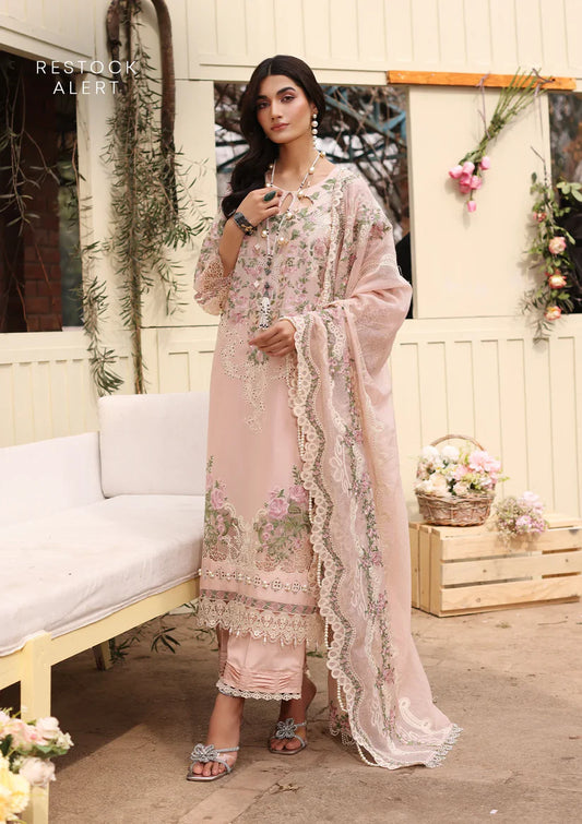 KAHF EXCLUSIVE | LUXURY LAWN UN-STITCHED 3PC| KFL-09B NORA