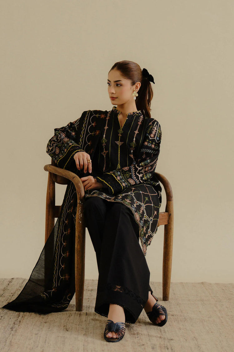 COCO BY ZARA SHAHJAHAN UN-STITCHED 3PC | IRIS-2A