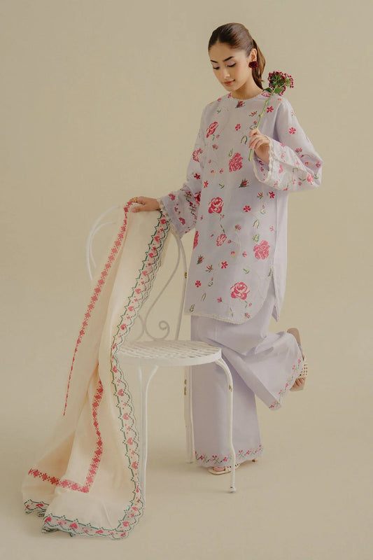 COCO BY ZARA SHAHJAHAN UN-STITCHED 3PC | Zufra-6B