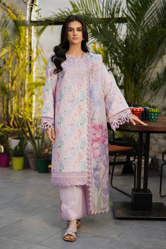 LIFESTYLE BY RANG RASIYA UN-STITCHED 3PC | Blush