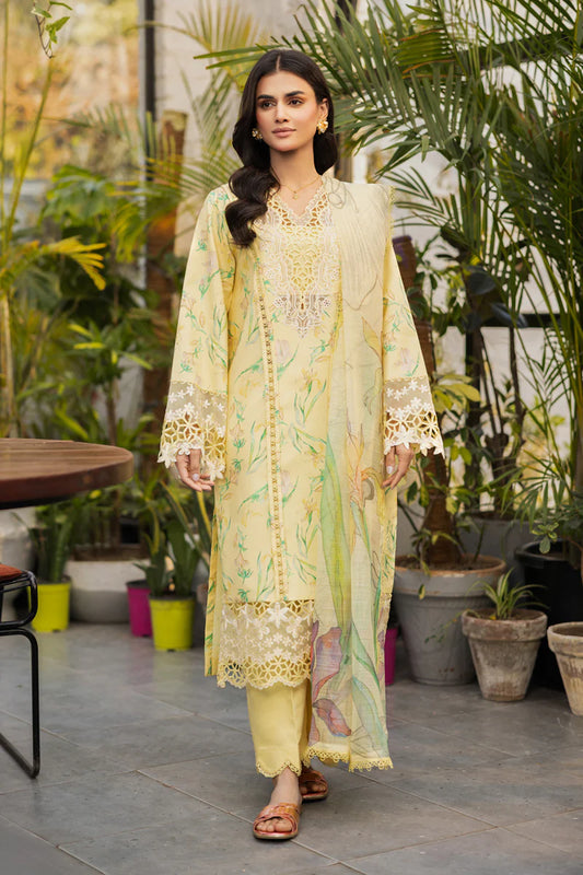 LIFESTYLE BY RANG RASIYA UN-STITCHED 3PC | Olivine