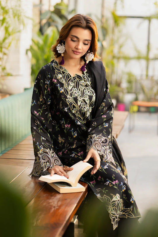 LIFESTYLE BY RANG RASIYA UN-STITCHED 3PC | Midnight