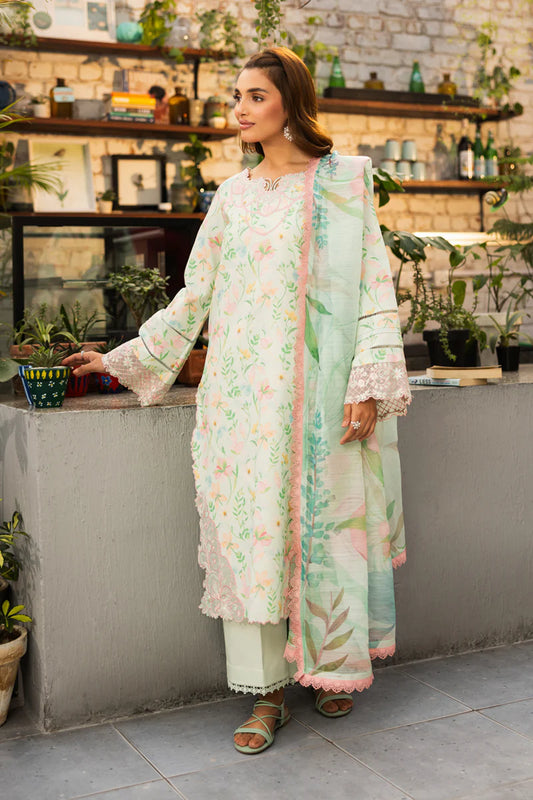 LIFESTYLE BY RANG RASIYA UN-STITCHED 3PC | Sage
