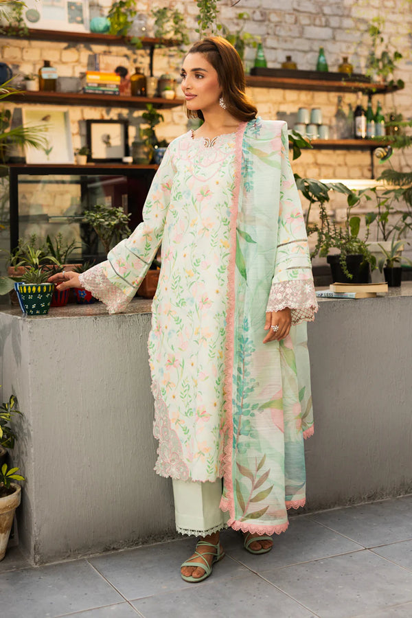 LIFESTYLE BY RANG RASIYA UN-STITCHED 3PC | Sage