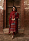 Aangan-Print Chiffon'26 By Kahf - KPS-1A SURKH NOOR