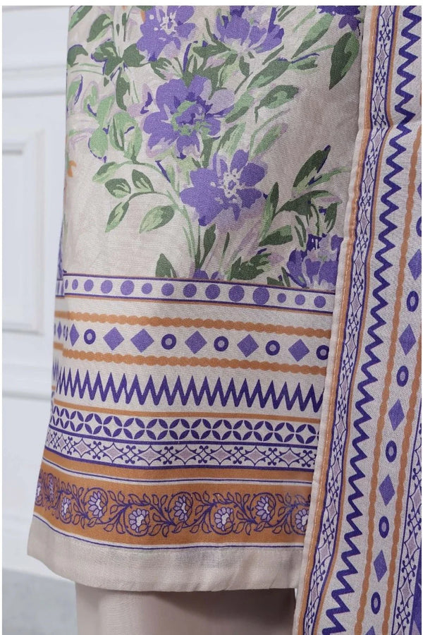 SADABAHAR PRINTED LAWN STITCHED 2025-D01