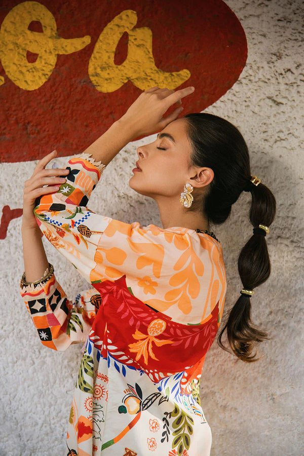 LA DOLCE BY HEMLINE UN-STITCHED 3PC |MULBERRY TREE