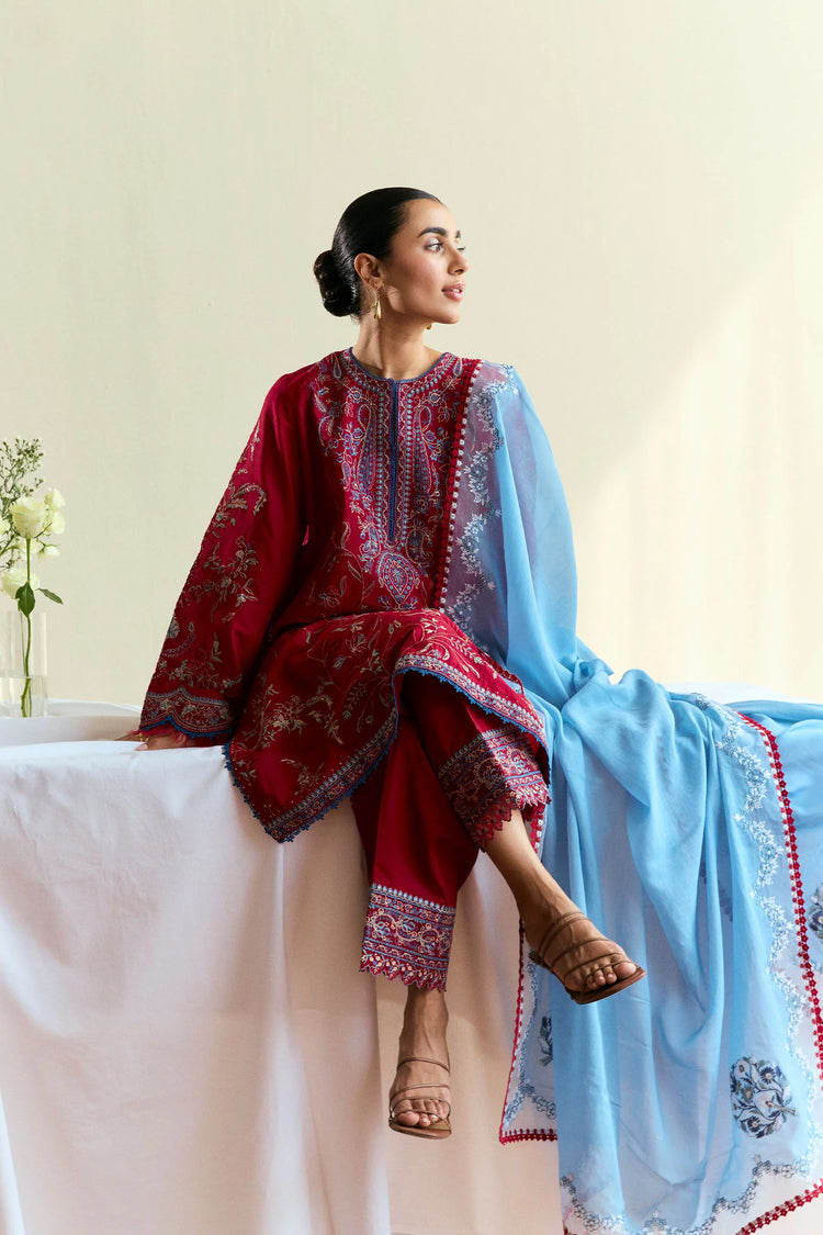 COCO BY ZARA SHAHJAHAN LAWN EID EDIT -OPAL-D1