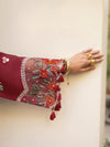 ANGAN BY MAHNUR LUXURY LAWN UNSTITCHED '26-AN-001