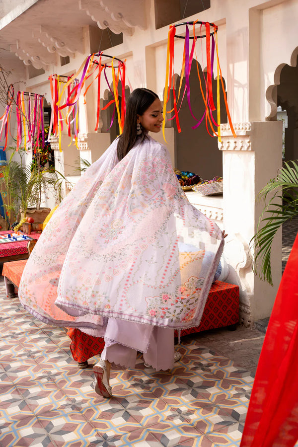 BASANT CHIKANKARI LUXURY BY FLORENT UNSTITCHED| 2026-FBC - 2B