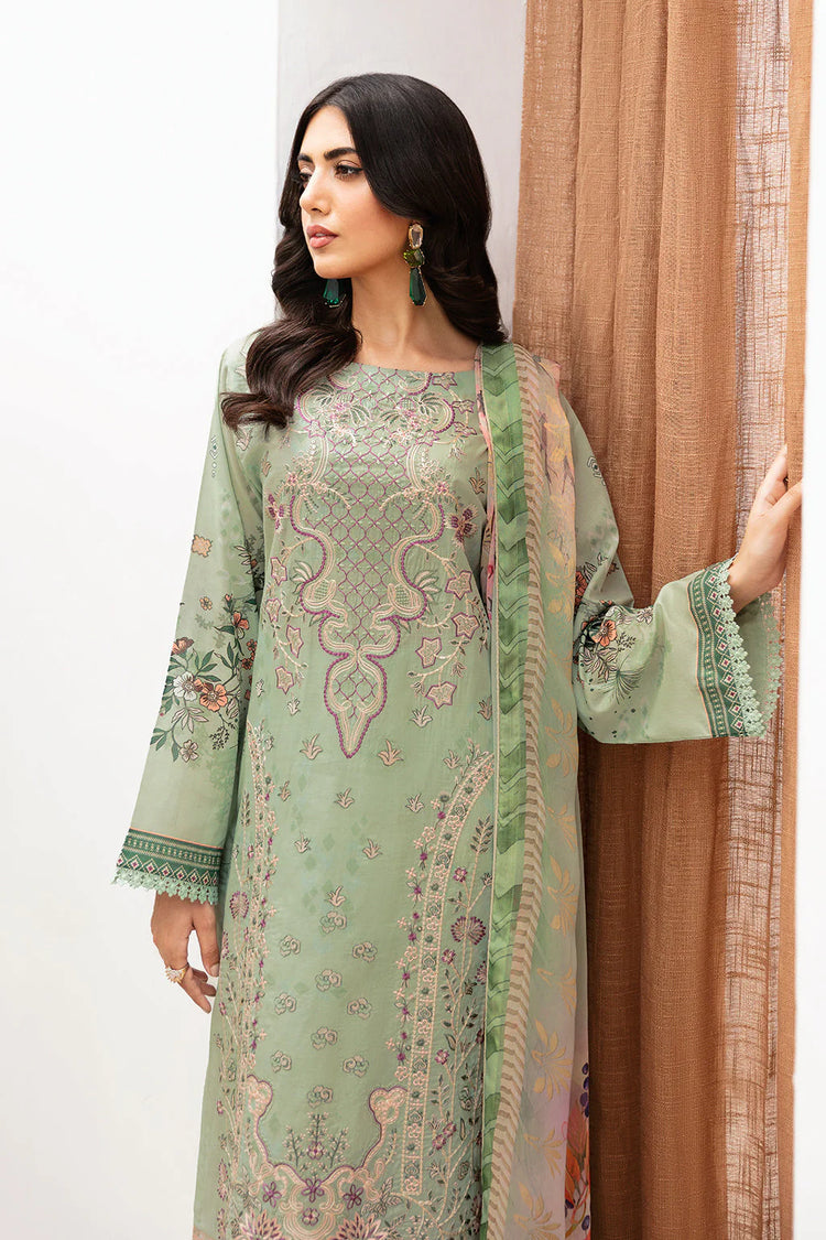 MASHAAL BY RAMSHA LUXURY LAWN-3PC | L-1101