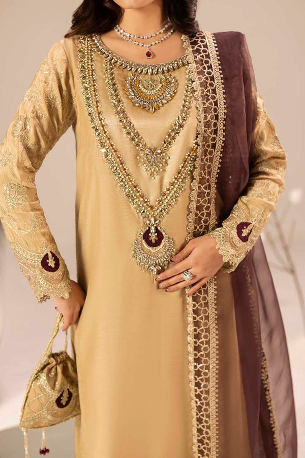 ZARDOZI EID EDTION - 01 GOLD