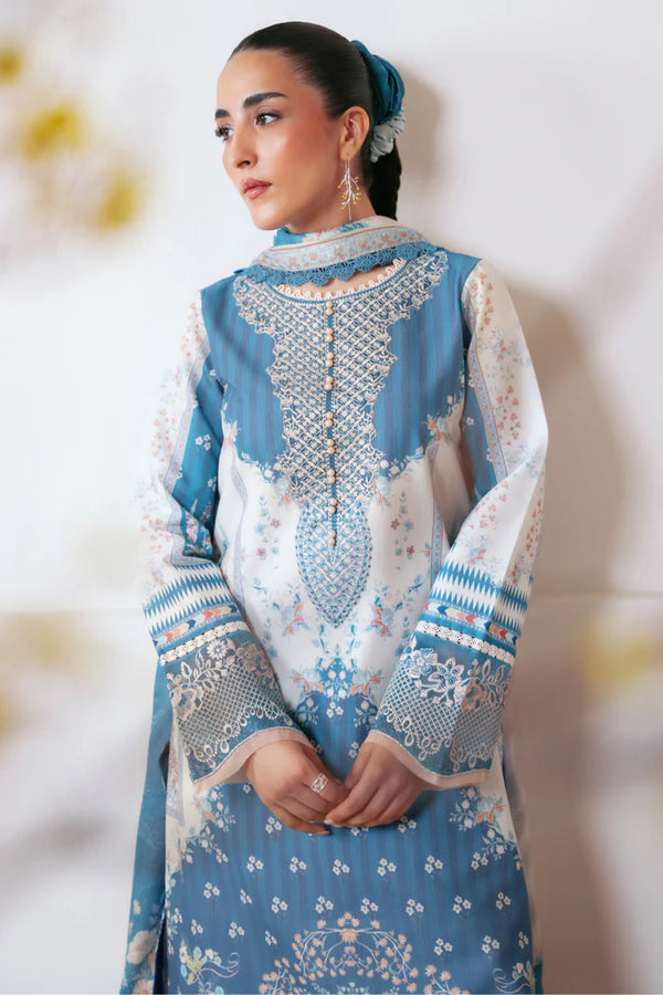 AABYAAN PRINT LUXU UN-STITCHED -ESHAAL (AP-07)