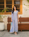 AASHIYANA BY ROHEENAZ UN-STITCHED 3PC | Komal