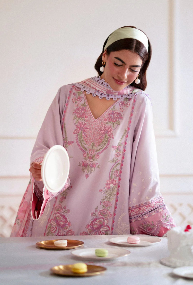 AJR SIGNATURE LAWN UN-STITCHED 3PC| THISTLE