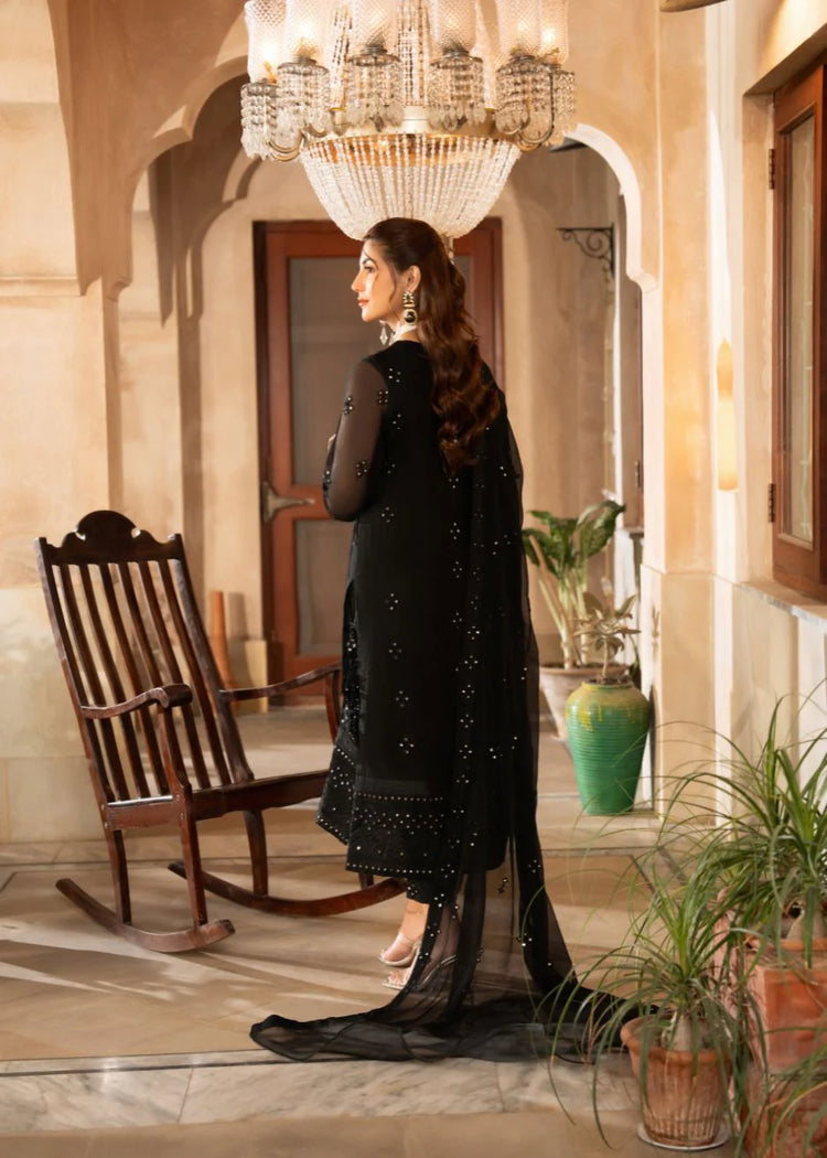 AFSANAY LUXURY CHIFFON UNSTITCHED 3P| BY SHAHZEB - AYZAL