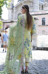 SUNSHINE BLOOM BY ALZOHAIB UN-STITCHED 3PC | D-01
