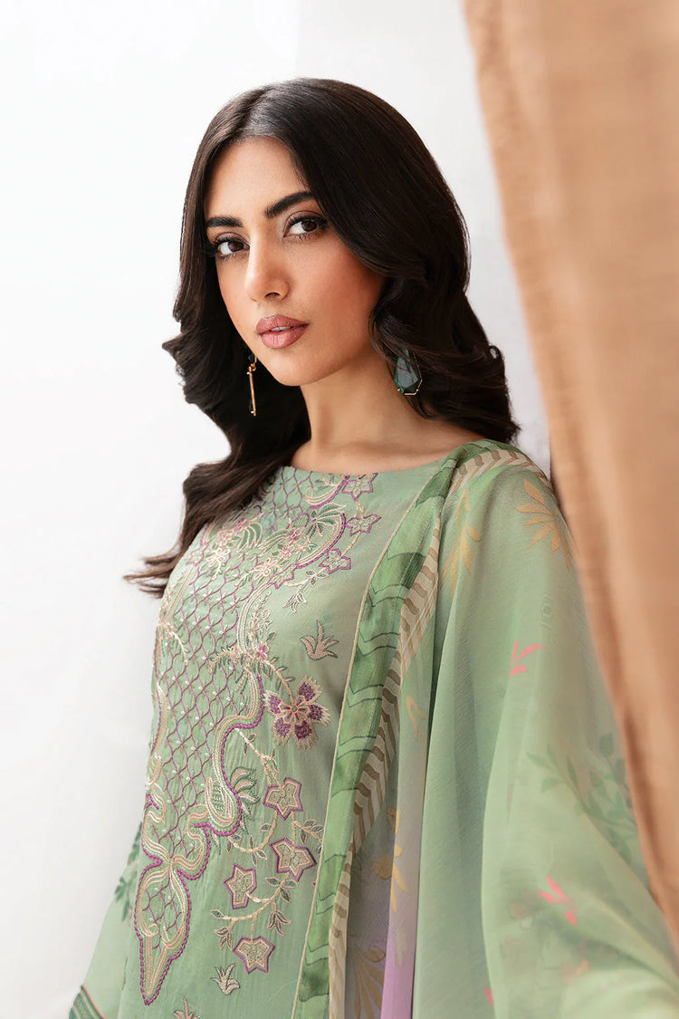 MASHAAL BY RAMSHA LUXURY LAWN-3PC | L-1101