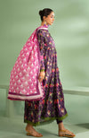 COLORS ALZOHAIB Bana Dupatta 3-Piece Unstitched Lawn-CDB-24-01