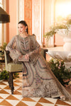 MARIA B CHIFFON WEDDING-26-201-ANTIQUE GREY