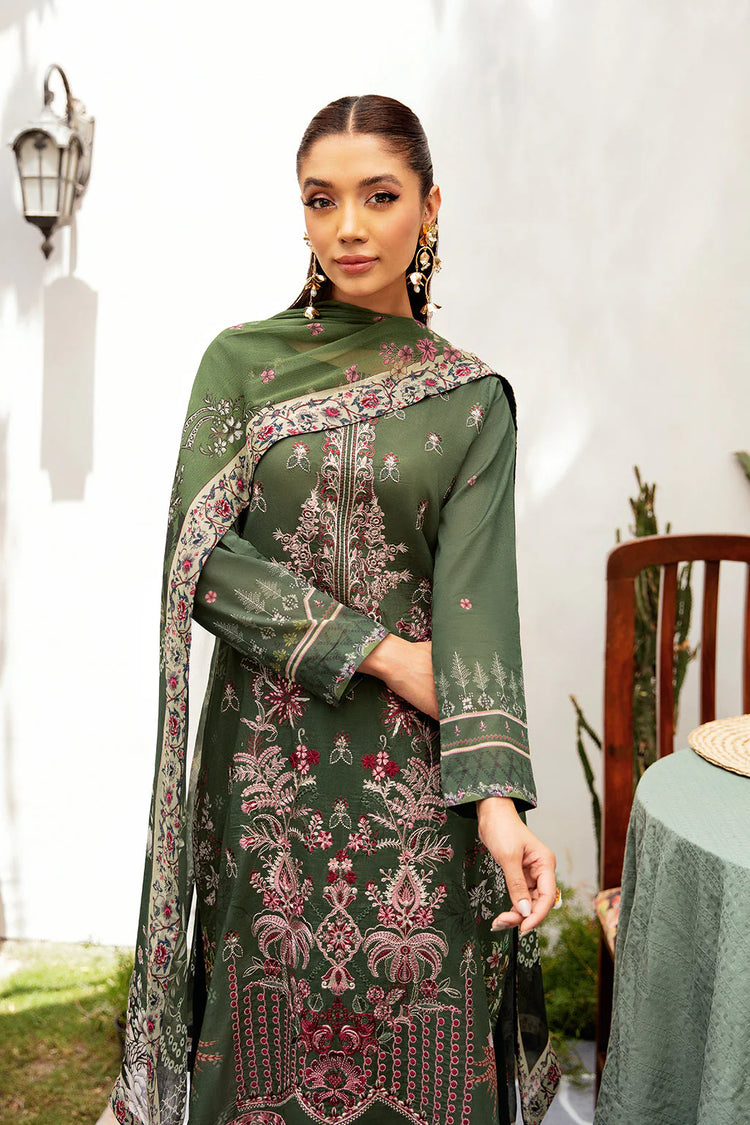 MASHAAL BY RAMSHA LUXURY LAWN-3PC | L-1210