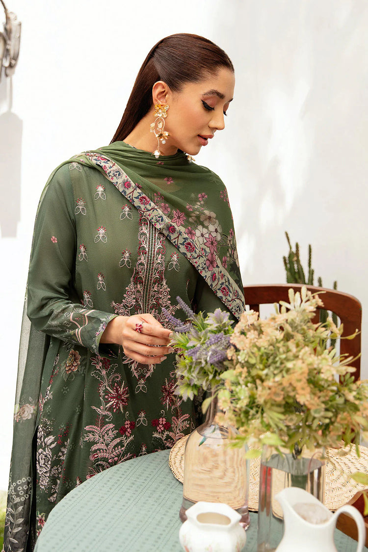 MASHAAL BY RAMSHA LUXURY LAWN-3PC | L-1210