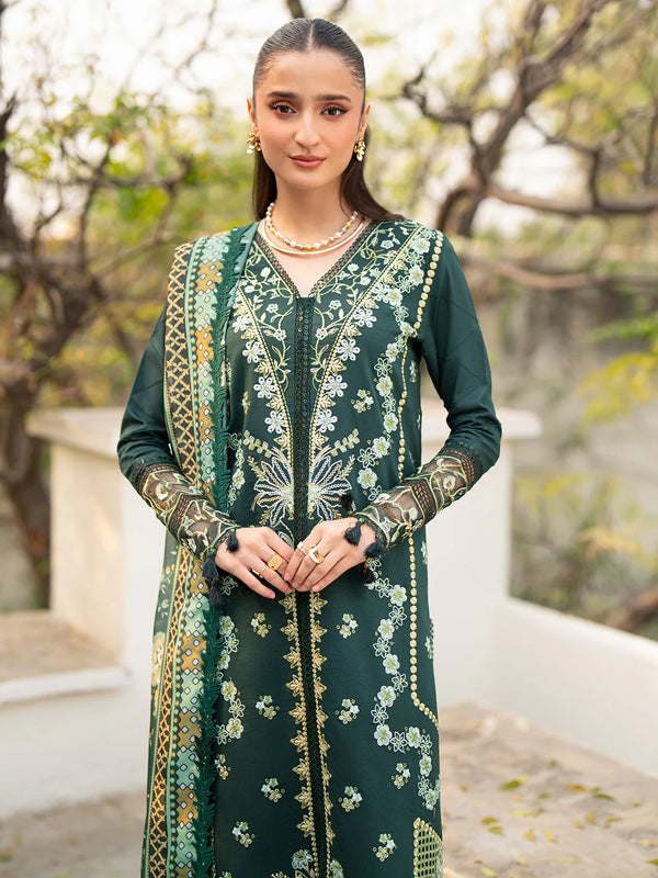 ANGAN BY MAHNUR LUXURY LAWN UNSTITCHED '26-AN-010