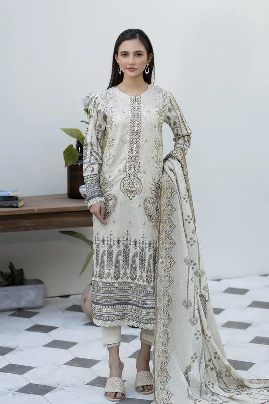 PARWAAZ BY JOHRA UN-STITCHED 3PC | JH-307-PZ