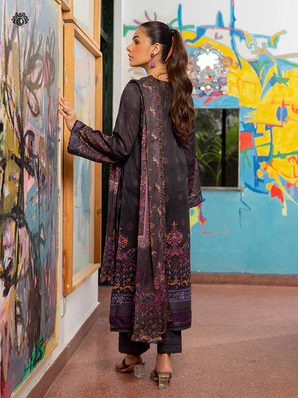 Akira By Gulljee Printed Embroidered Lawn Collection - D10