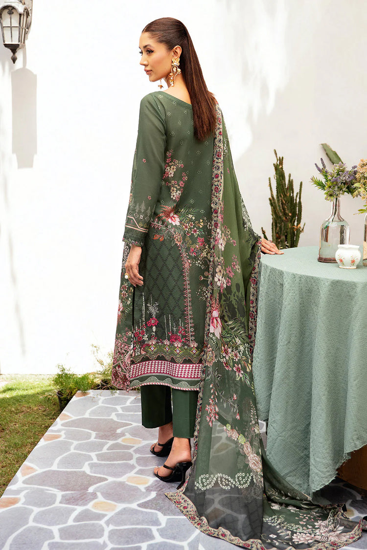 MASHAAL BY RAMSHA LUXURY LAWN-3PC | L-1210