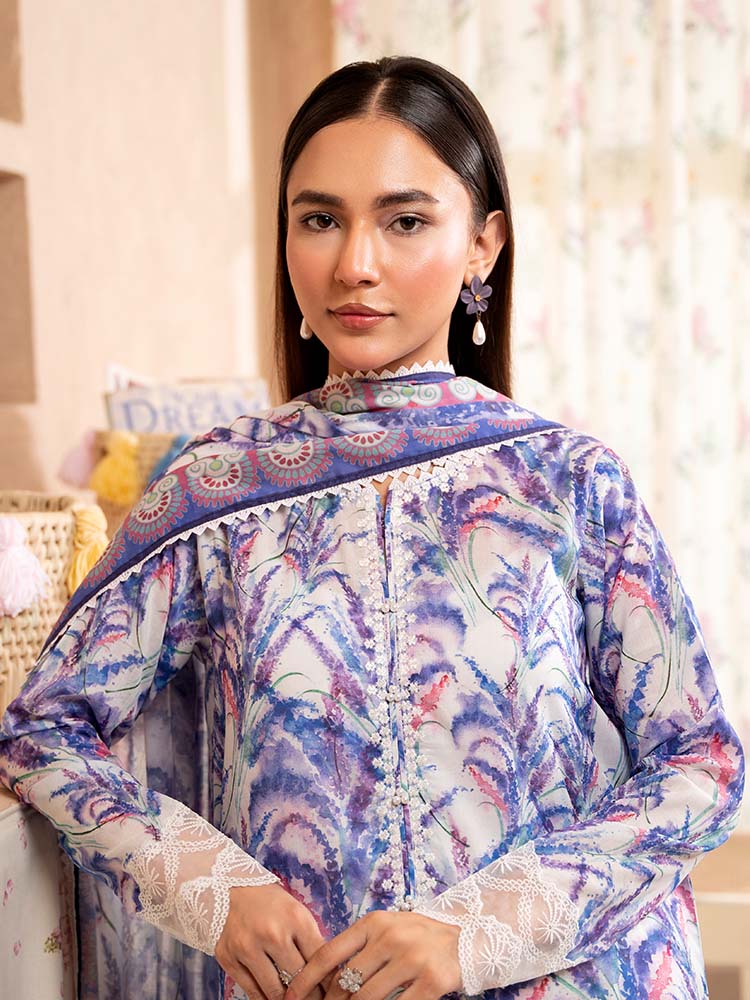 SAYA BY BRENISH UN-STITCHED LAWN | D-11