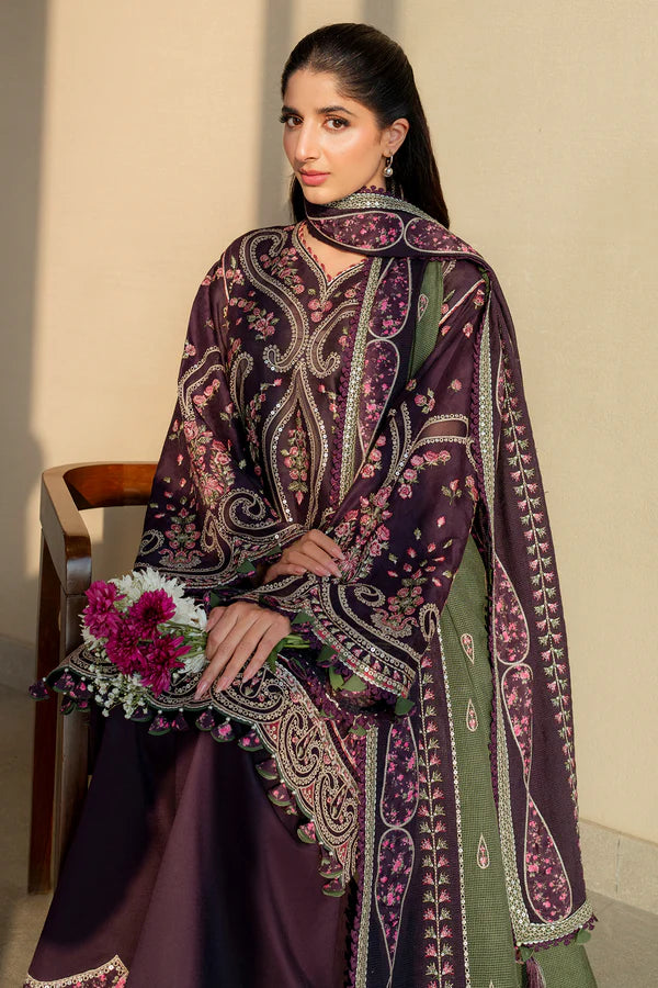 SHAHKAAR BY JAZMIN LUXURY LAWN | D-06