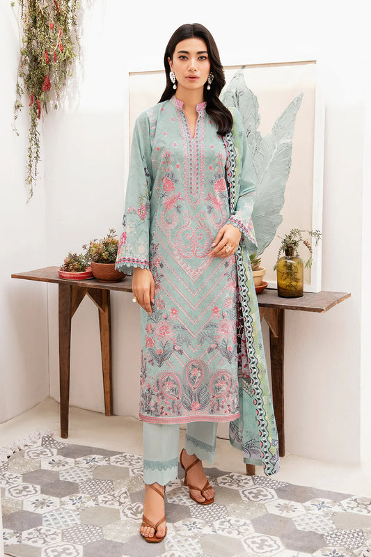 MASHAAL BY RAMSHA LUXURY LAWN-3PC | L-1110