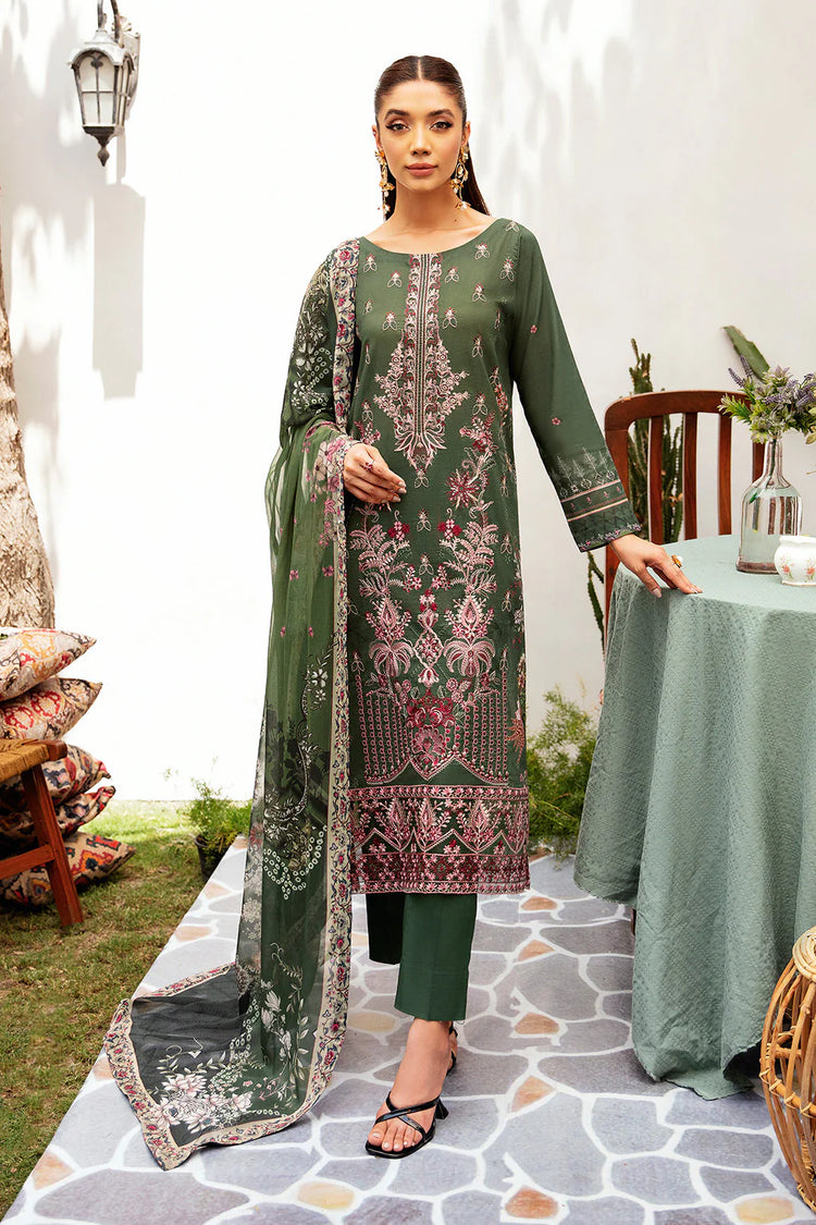 MASHAAL BY RAMSHA LUXURY LAWN-3PC | L-1210