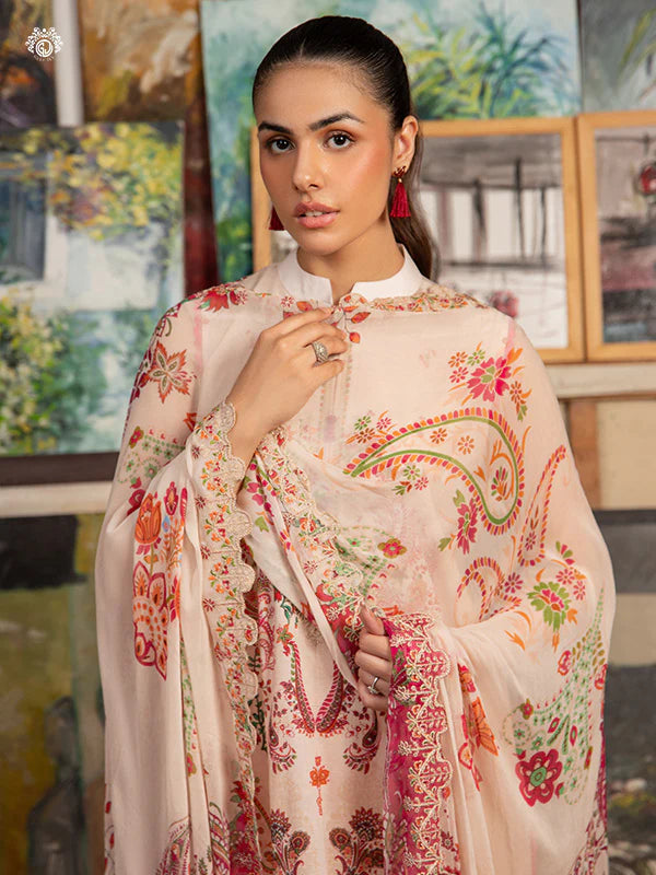 Akira By Gulljee Printed Embroidered Lawn Collection - D11