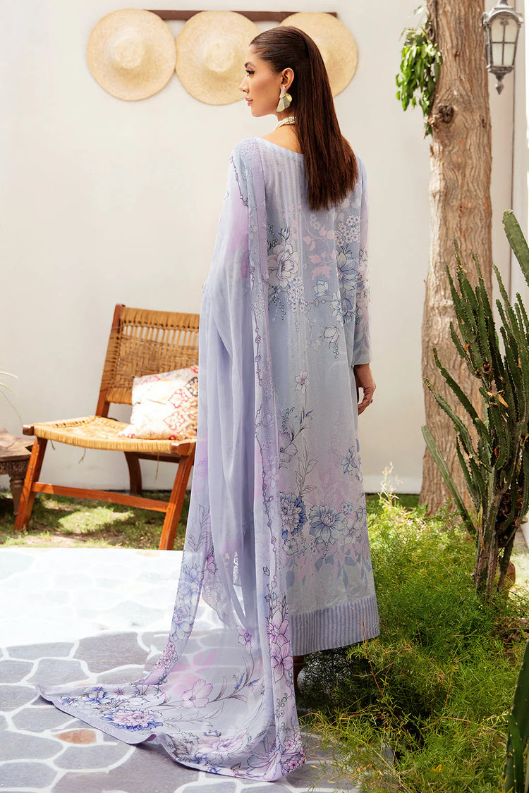 MASHAAL BY RAMSHA LUXURY LAWN-3PC | L-1211