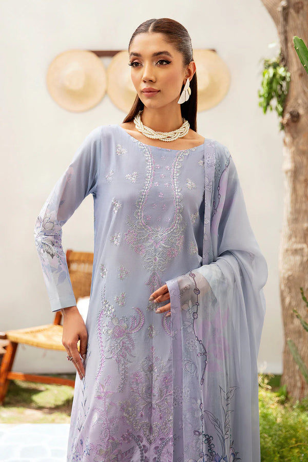 MASHAAL BY RAMSHA LUXURY LAWN-3PC | L-1211