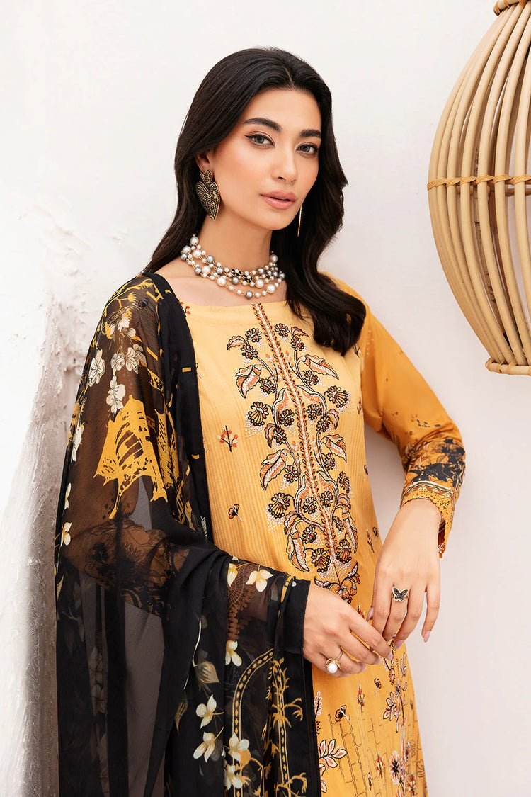 MASHAAL BY RAMSHA LUXURY LAWN-3PC | L-1111