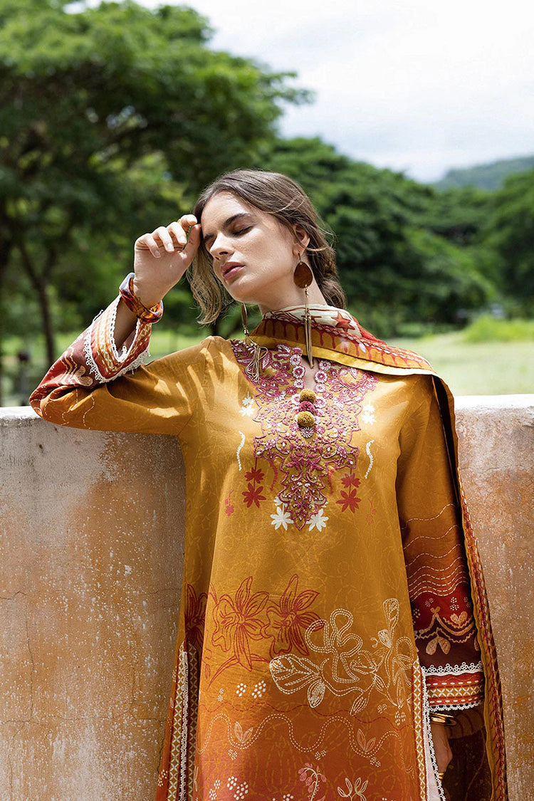 MIRASOL BY HEMLINE UN-STITCHED 3PC | DESIERTO SOL