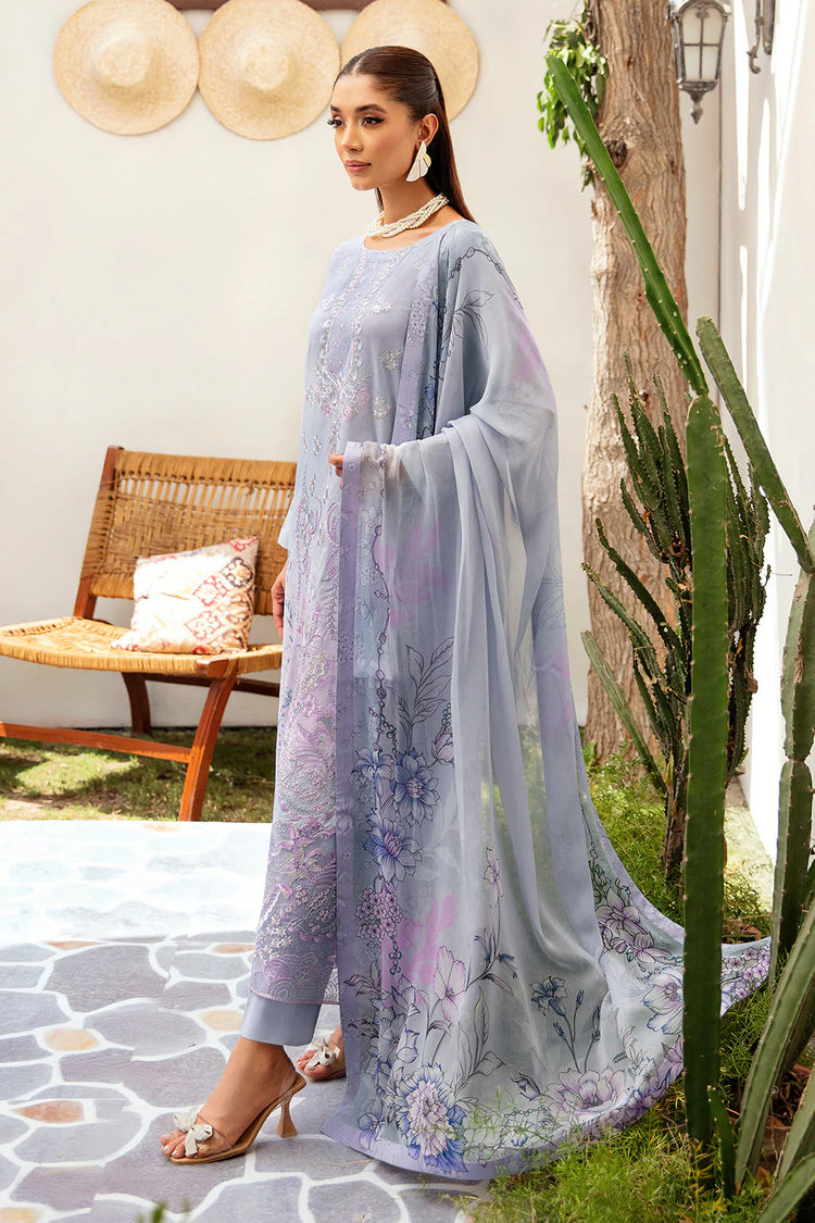 MASHAAL BY RAMSHA LUXURY LAWN-3PC | L-1211