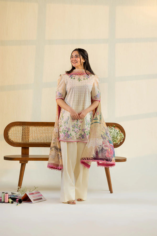VITAL BY SOBIA NAZIR UN-STITCHED 3PC | VT26-11B