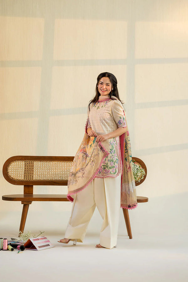 VITAL BY SOBIA NAZIR UN-STITCHED 3PC | VT26-11B