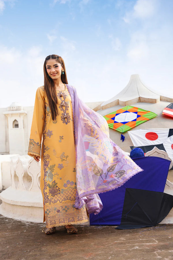 BASANT CHIKANKARI LUXURY BY FLORENT UNSTITCHED| 2026-FBC - 1B