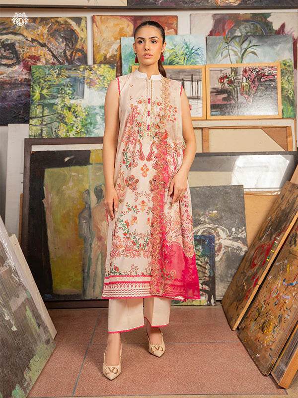 Akira By Gulljee Printed Embroidered Lawn Collection - D11
