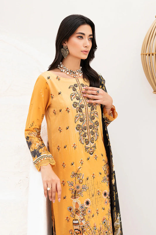 MASHAAL BY RAMSHA LUXURY LAWN-3PC | L-1111