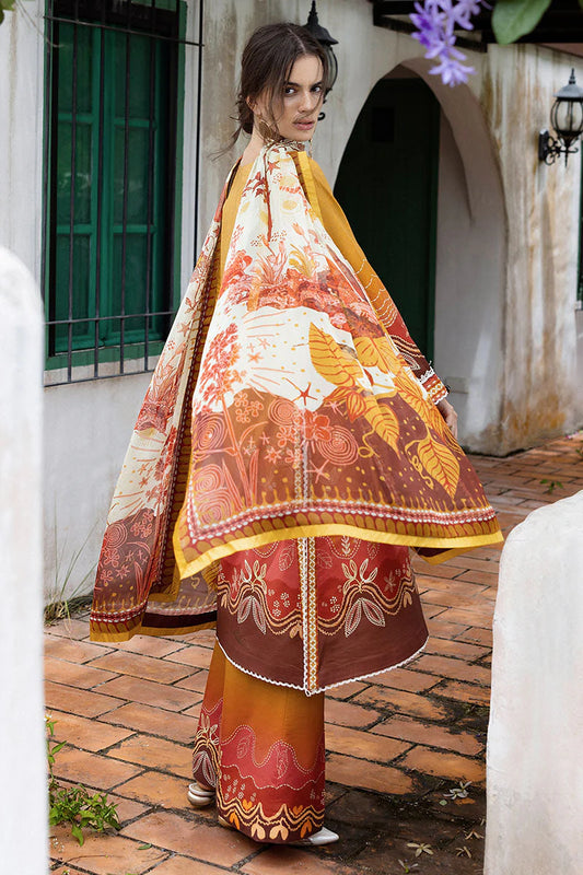 MIRASOL BY HEMLINE UN-STITCHED 3PC | DESIERTO SOL