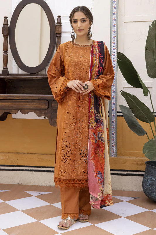 SEFA BY JOHRA CHIKANKARI UN-STITCHED 3PC | JH-695-SF