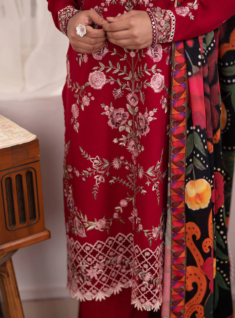 MERAKI BY ROHEENAZ FALL WINTER UN-STITCHED 3PC-ELARA